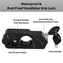 Motorcycle Grip Lock Universal Motorcycle Handlebar Throttle Grip Security Lock - justgrabit.in | Just Grab It