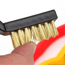 3 Pc Mini Wire Brush Set for cleaning (Brass, Nylon, Stainless Steel Bristles) - justgrabit.in | Just Grab It