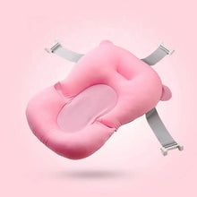 Baby Bath Pillow Newborn Anti - Slip Bathtub Pad Foldable with Strap For 0 - 6 Month Baby - justgrabit.in | Just Grab It