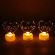 Romantic Heart Love Table Decor Gift Set (1 Set) - justgrabit.in | Just Grab It