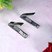 Stainless Steel Folding Portable Large Nail Clippers with Nail File (1 Pc) - justgrabit.in | Just Grab It