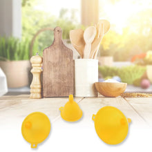 Multipurpose Funnel 3 Size Small , Medium & Big Plastic Funnel For kitchen and laboratory Use (3 Pc Set) - justgrabit.in | Just Grab It