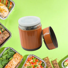 Leak - proof Thermos Flask For Hot Food, Warm Soup Cup, Vacuum Insulated Lunch Box, Food Box for Thermal Container For Food Stainless Steel - justgrabit.in | Just Grab It