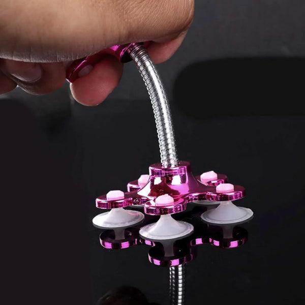 Phone Holder, 360°Rotatable Phone Stand Multi - Function Double - Sided Suction Cup Mobile Phone Holder vip stand( MOQ : - 6 Pc ) - justgrabit.in | Just Grab It