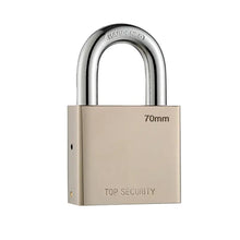 Heavy Steel Premium Square Padlock 70mm with 4 Keys Hardened Shackle for Doors - justgrabit.in | Just Grab It