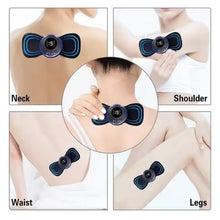 Butterfly Electric Neck Massager Cordless Full Body Massage Remote Controller (1 Pc) - justgrabit.in | Just Grab It