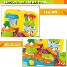 Kitchen Vehicle Set Toy for Kids Big Cooking (21 Pcs Set) - justgrabit.in | Just Grab It