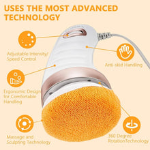 Body Sculpting Massager with 3 Pads, Adjustable Speed, Handheld Electric Massager for Full Body (1 Pc) - Justgrabit Inc.