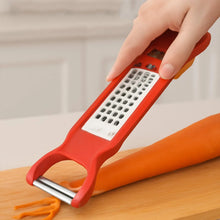 Kitchen 3 in 1 Multi Purpose Vegetable Peeler Grater Cutter for Food Preparation - Justgrabit Inc.
