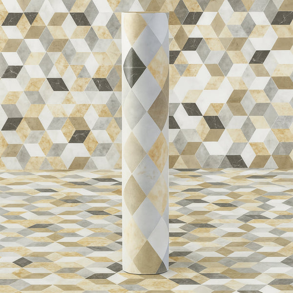 Self - Adhesive Waterproof Wallpaper Roll 45 cm x 1 m - (1 Pc) - justgrabit.in | Just Grab It