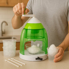 Manual Ice Crusher & Snow Cone Maker with Hand Crank - Justgrabit Inc.