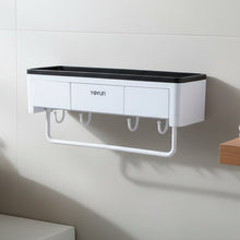 Wall Mounted Multifunctional Bathroom Storage Rack (1 Pc) - justgrabit.in | Just Grab It