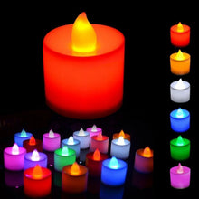 Multicolor LED Tealights Candles (24 Pack): Festive Decorations, Diwali - justgrabit.in | Just Grab It