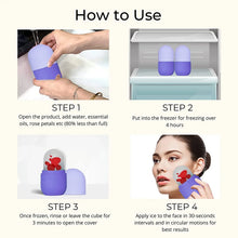 Beauty Ice Roller for Face & Eye Massage (Reusable, Purple / Without Box) - Justgrabit Inc.