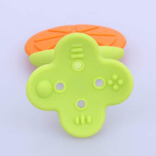 Silicone Fruit Teether Toy for Babies & Toddlers - justgrabit.in | Just Grab It