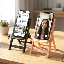 Mini Chair Shape Mobile Stand Holder (1 Pc) - justgrabit.in | Just Grab It