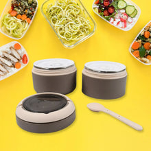 Ganesh Smart Stack 2 - Layer Stainless Steel Leak - Proof Lunch Box for Office, School, Picnic - Justgrabit Inc.