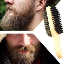 2 in 1 Dual Side Hair Bristle Beard Brush for Men Beard Comb (1 Pc) - justgrabit.in | Just Grab It