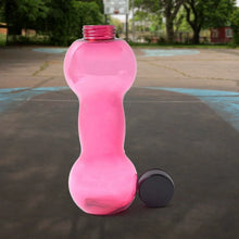 Unbreakable Plastic dumbbell Shape Water Bottle (550 ml / 1 Pc) - Justgrabit Inc.