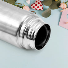 Vacuum Flask Without Cover, 18/8 Stainless Steel | Hot and Cold Water Bottle with Push - Down Lid | Double Walled Stainless Steel Bottle for Travel, Home, Office, School, Picnic (750 ML / Without Cover) - Justgrabit Inc.