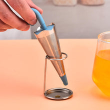 Reusable Cute Umbrella Tea Strainer With Tray / Stand (1 Pc) - justgrabit.in | Just Grab It
