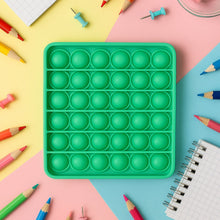 Premium Square Shape Silicone Pop It Fidget Toy (1 Pc) - justgrabit.in | Just Grab It