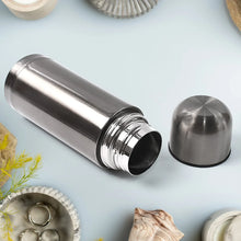 Stainless Steel Hot And Cold Water Bottle With Push - down Lid (350ml) - Justgrabit Inc.