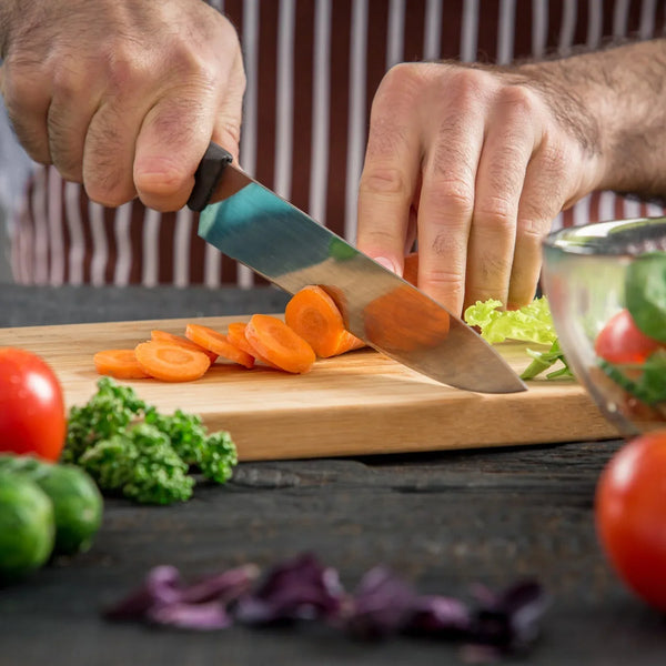 Natural Wood Chopping Cutting Board for Kitchen Vegetables, Fruits & Cheese, BPA Free. - Justgrabit Inc.