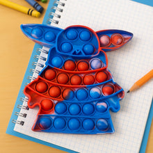 Premium Cartoon Shape Silicone Pop It Fidget Toy (1 Pc) - justgrabit.in | Just Grab It