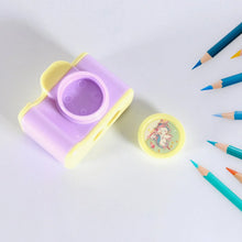 Camera Shape Pencil Sharpener – Stylish & Lightweight Manual Sharpener for Kids & Office Use (1 Pc) - Justgrabit Inc.