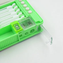 Multipurpose Compass Box (2 Compartments): Cartoon Pencil Case for Kids - justgrabit.in | Just Grab It