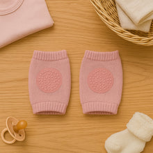 Pink Toddler Wool Knit Leg Warmer (Knee Guard) - justgrabit.in | Just Grab It