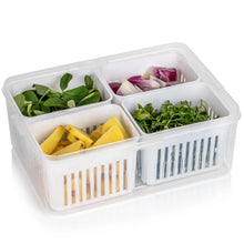 Fridge Storage Box – Freezer & Kitchen Organizer for Vegetables & Food (1 Pc) - Justgrabit Inc.