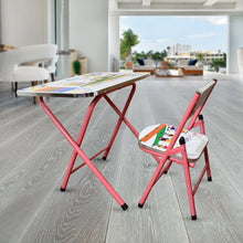 Multifunction Portable Foldable Study Table & Chair (2 Pc Set) - justgrabit.in | Just Grab It