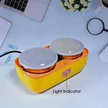 2Layer Electric Lunch Box for Office, Portable Lunch Warmer with Removable 4 Stainless Steel Container. - Justgrabit Inc.