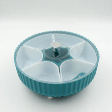 Dry Fruit & Snack Organizer: 360° Revolving Box (7 Compartments, Airtight) - Justgrabit Inc.