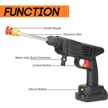 48V Car Washer Gun Wireless High Pressure Washer Water Spray Gun, Car washing Kit - justgrabit.in | Just Grab It