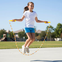 Yellow & White Beaded Skipping Jump Rope (1 Set) - justgrabit.in | Just Grab It