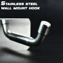 Stainless Steel Wall Mounted Coat 3 Hook Rack (14x3 / 1 Pc) - Justgrabit Inc.