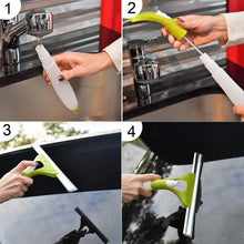 All - in - One Cleaning Brush: Spray, Wash, & Wipe (Windows, Glass, Car) (1 Pc) - justgrabit.in | Just Grab It