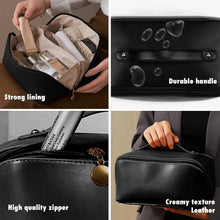 Premium Travel Makeup & Toiletry Organizer Pouch with Zipper & Handle (1 Pc / Mix Color) - Justgrabit Inc.