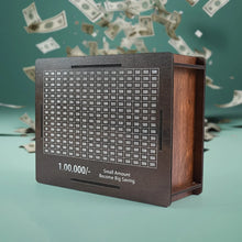 Wooden Money / Piggy Bank, Money Box (1 Pc / Pen Not Included) - Justgrabit Inc.