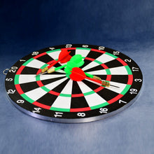 Big Size Foldable Dart Board with 4 Darts Indoor Sports Kids Game Board Set Portable - justgrabit.in | Just Grab It