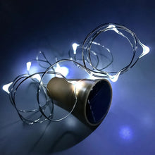 Wine Bottle Cork String Light | Multi LED / 2M Cable Length Copper Wire Battery Operated (White / 1 Pc) - justgrabit.in | Just Grab It