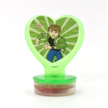 Cartoon Heart Stamps – Motivational Reward Stamps for Kids, Teachers & Parents (6 Pc, Multicolor) - Justgrabit Inc.