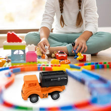Tanker Truck Toys for Kids, friction power Vehicles Toy Truck, Plastic Truck, Friction Power Toy Trucks For Boys Girls, & Kids (1 Pc / Mix Color) - Justgrabit Inc.
