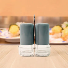 Apex Victory Salt & Pepper Dispenser Set – 2 Pcs Acrylic Seasoning Shaker - Justgrabit Inc.