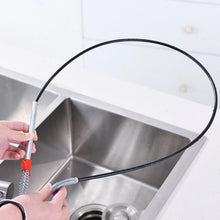 Flexible Spring Drain Cleaning Tool with Hand Grip (1 Pc / 298 Cm) - justgrabit.in | Just Grab It