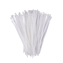 3.2x200 MM Nylon Self Locking Cable Ties, Heavy Duty Strong Zip Wire Tie. Pack of 100 - Black. - Justgrabit Inc.
