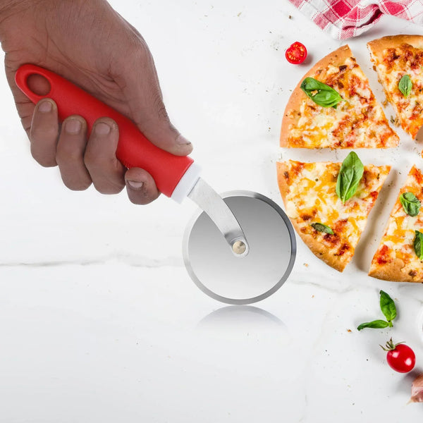 Ganesh GANESH PIZZA / PASTRY CUTTER Wheel Pizza Cutter (Stainless Steel) - Justgrabit Inc.